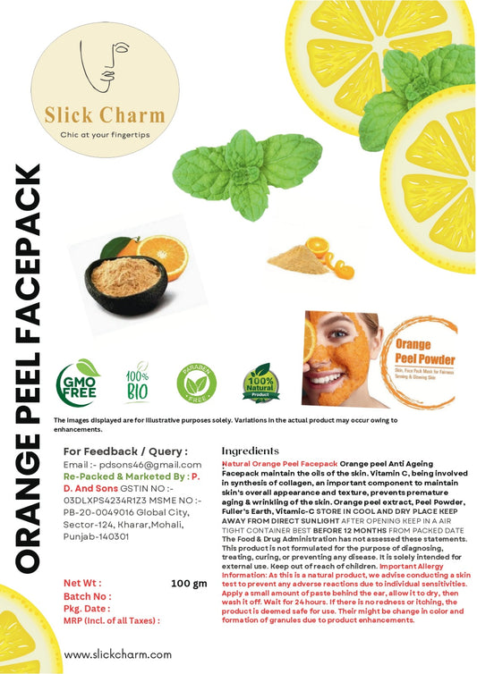 Orange Peel Powder Pack (100 grm)